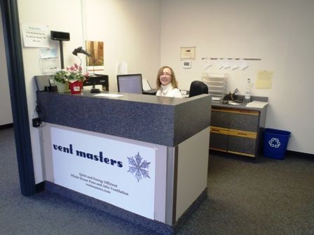 Front Reception Desk Vent Masters front reception desk.
